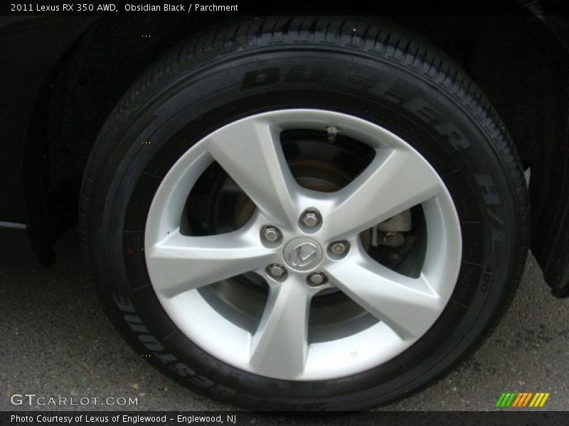Obsidian Black / Parchment 2011 Lexus RX 350 AWD