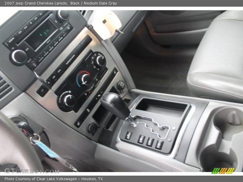 Black / Medium Slate Gray 2007 Jeep Grand Cherokee Laredo