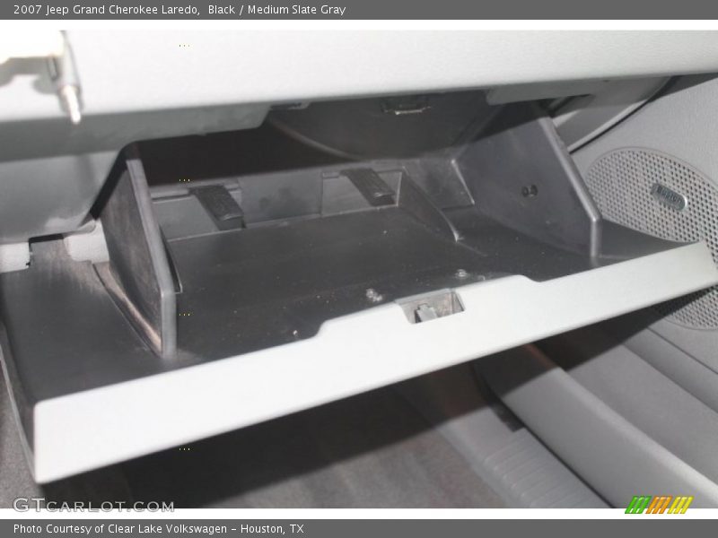 Black / Medium Slate Gray 2007 Jeep Grand Cherokee Laredo