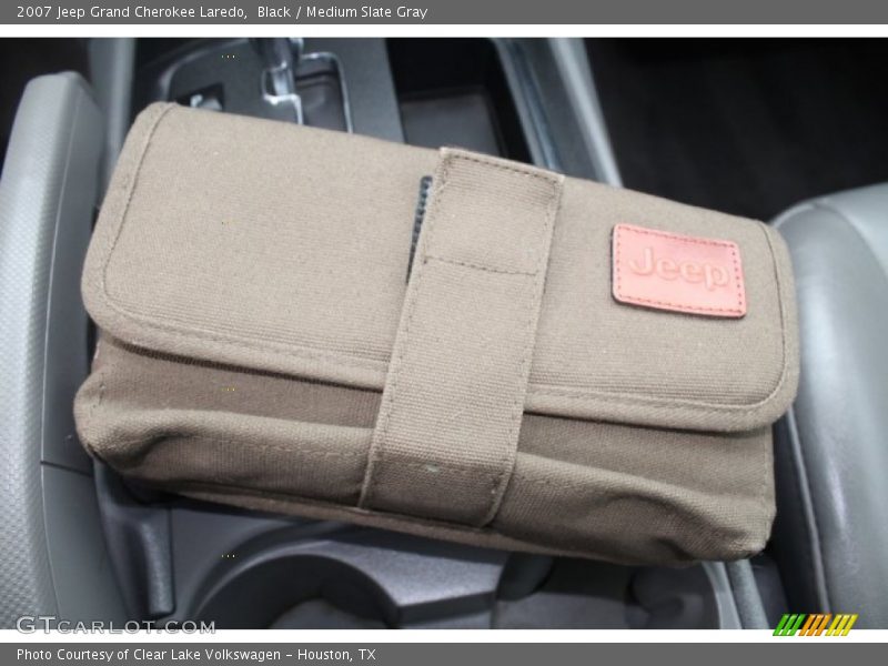 Black / Medium Slate Gray 2007 Jeep Grand Cherokee Laredo
