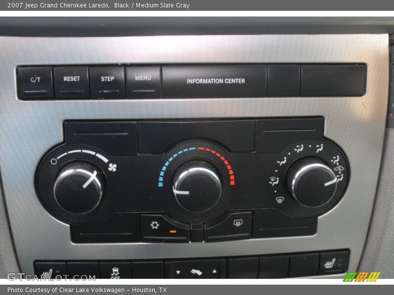 Black / Medium Slate Gray 2007 Jeep Grand Cherokee Laredo