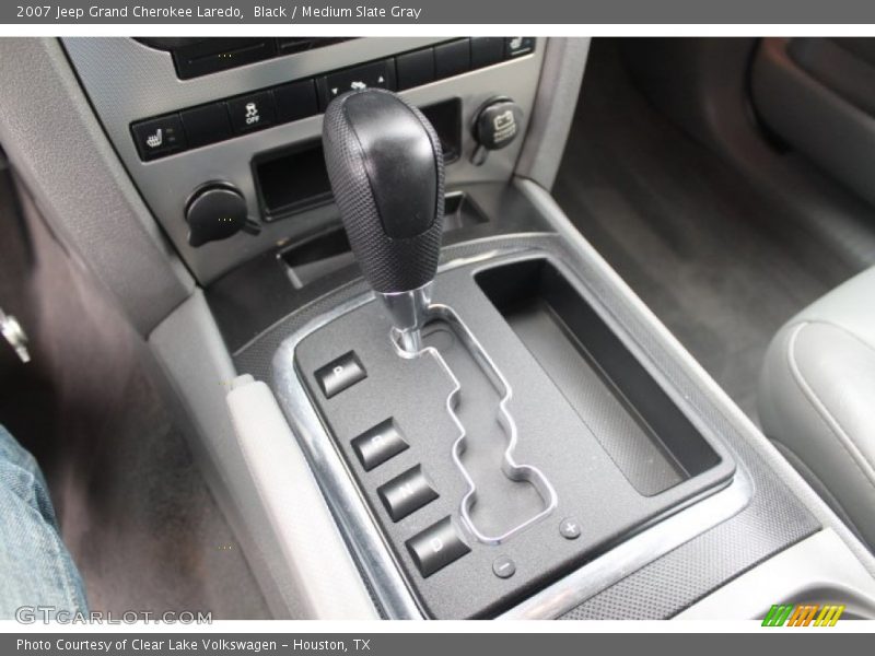 Black / Medium Slate Gray 2007 Jeep Grand Cherokee Laredo