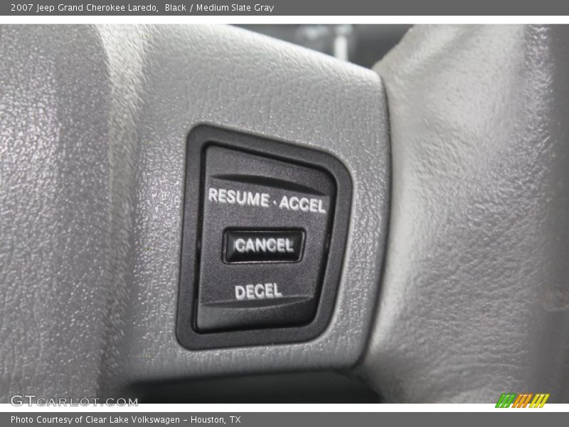 Black / Medium Slate Gray 2007 Jeep Grand Cherokee Laredo