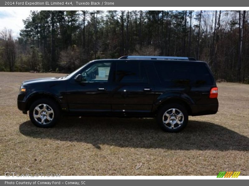 Tuxedo Black / Stone 2014 Ford Expedition EL Limited 4x4