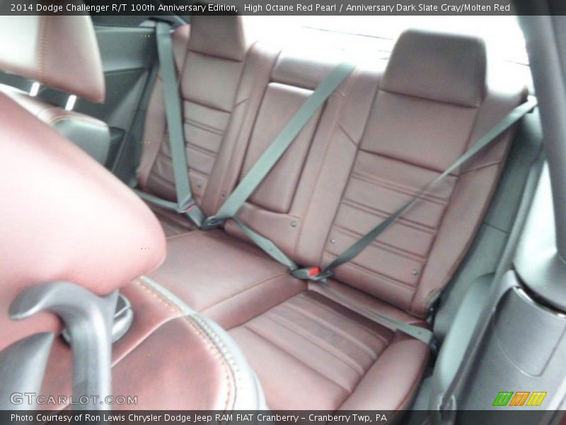 High Octane Red Pearl / Anniversary Dark Slate Gray/Molten Red 2014 Dodge Challenger R/T 100th Anniversary Edition