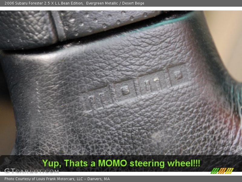 Evergreen Metallic / Desert Beige 2006 Subaru Forester 2.5 X L.L.Bean Edition