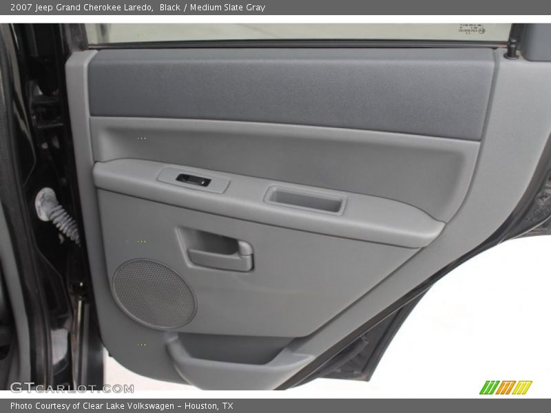 Black / Medium Slate Gray 2007 Jeep Grand Cherokee Laredo