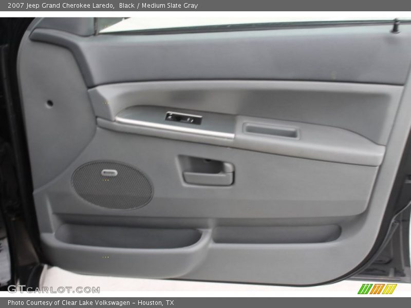 Black / Medium Slate Gray 2007 Jeep Grand Cherokee Laredo