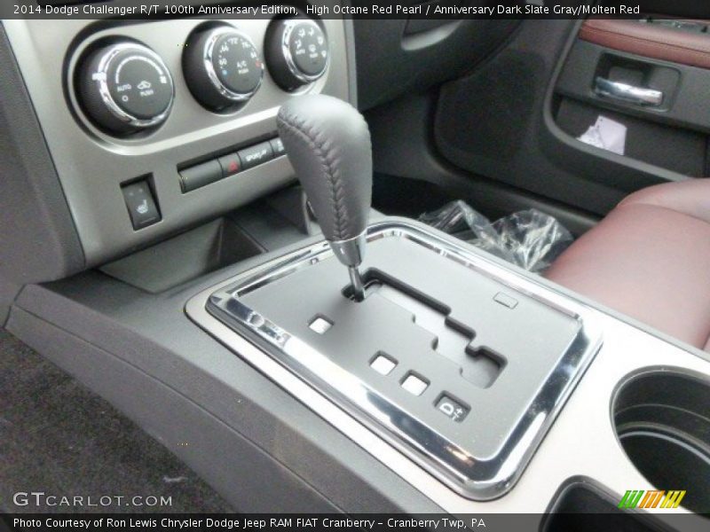 High Octane Red Pearl / Anniversary Dark Slate Gray/Molten Red 2014 Dodge Challenger R/T 100th Anniversary Edition