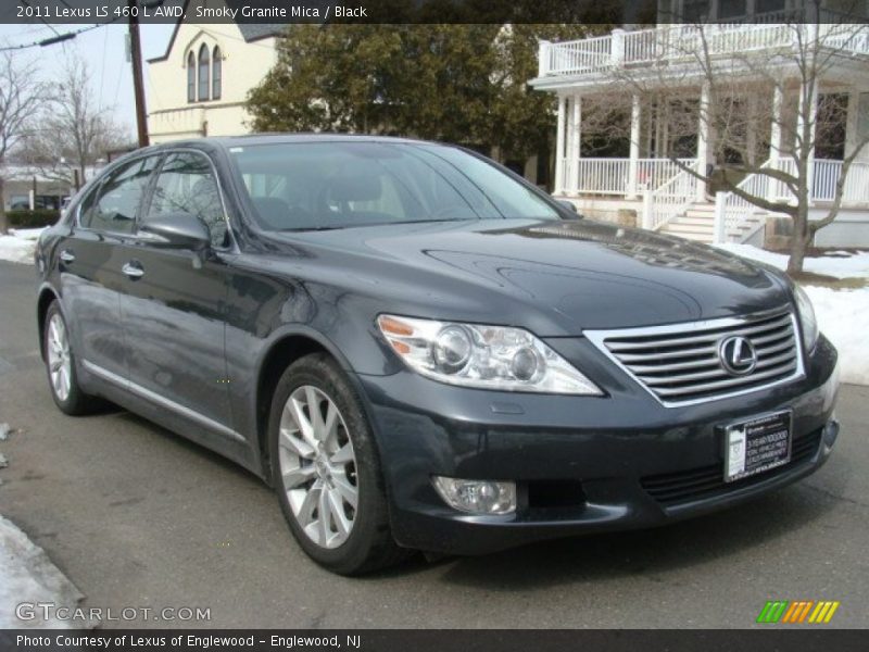 Smoky Granite Mica / Black 2011 Lexus LS 460 L AWD