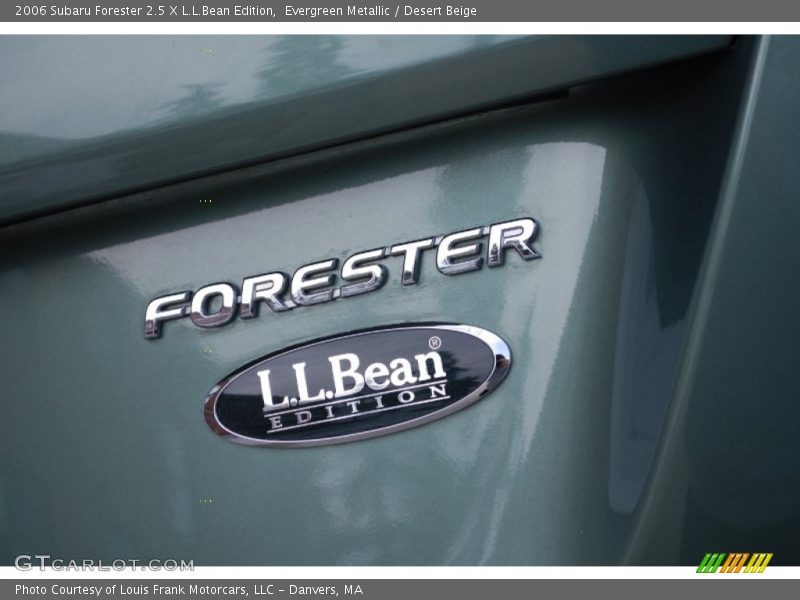Evergreen Metallic / Desert Beige 2006 Subaru Forester 2.5 X L.L.Bean Edition