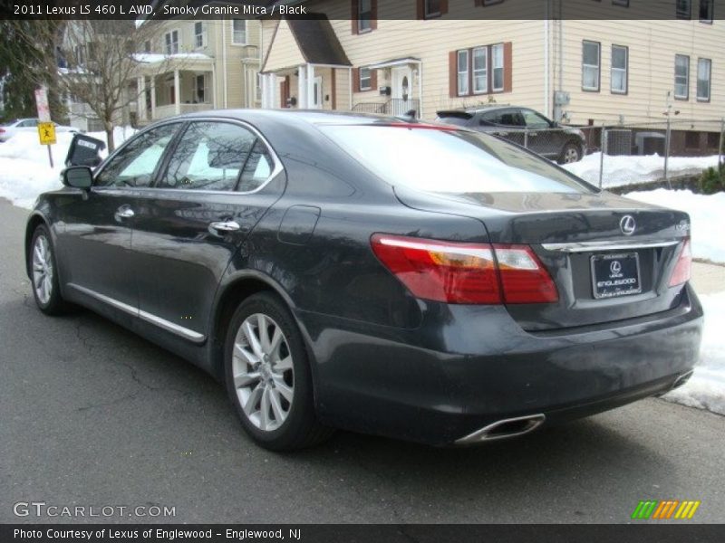 Smoky Granite Mica / Black 2011 Lexus LS 460 L AWD
