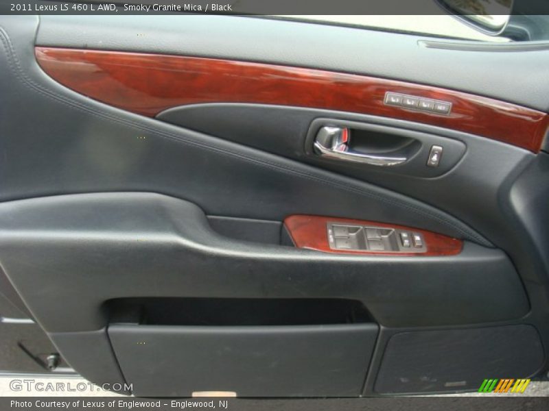Smoky Granite Mica / Black 2011 Lexus LS 460 L AWD