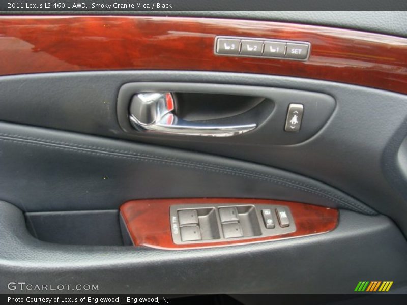 Smoky Granite Mica / Black 2011 Lexus LS 460 L AWD