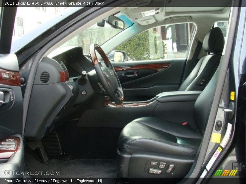 Smoky Granite Mica / Black 2011 Lexus LS 460 L AWD