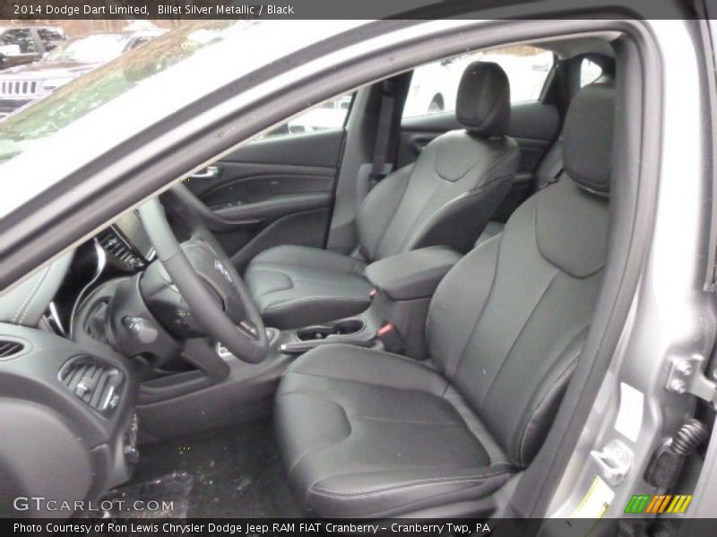 Front Seat of 2014 Dart Limited