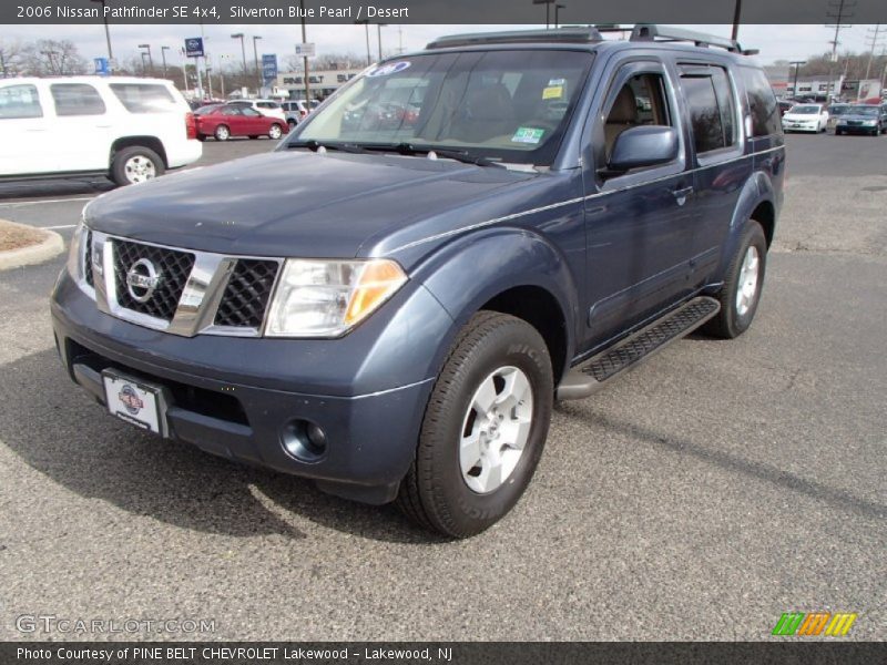 Silverton Blue Pearl / Desert 2006 Nissan Pathfinder SE 4x4