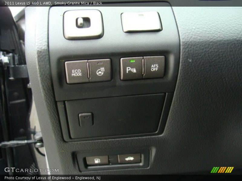 Smoky Granite Mica / Black 2011 Lexus LS 460 L AWD