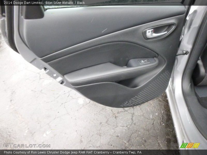 Billet Silver Metallic / Black 2014 Dodge Dart Limited