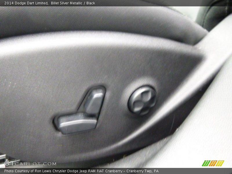 Billet Silver Metallic / Black 2014 Dodge Dart Limited