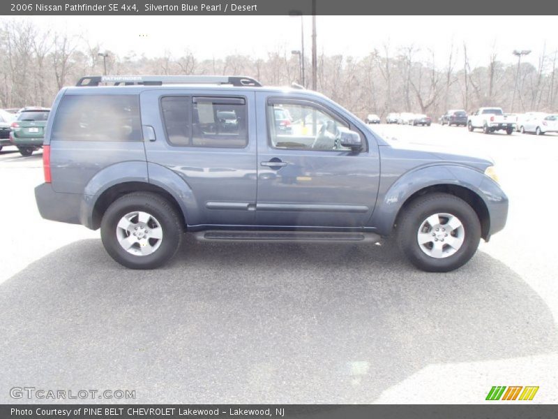 Silverton Blue Pearl / Desert 2006 Nissan Pathfinder SE 4x4