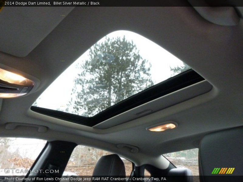 Billet Silver Metallic / Black 2014 Dodge Dart Limited