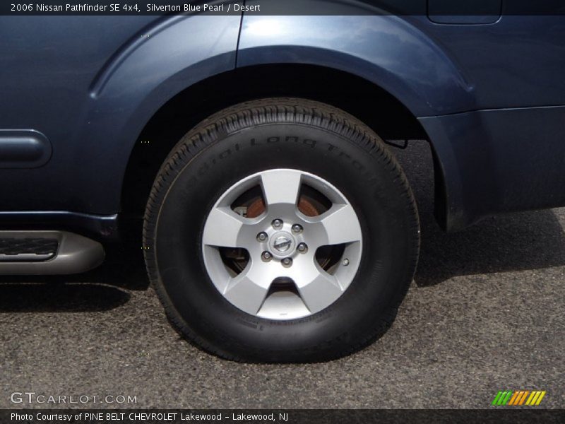 Silverton Blue Pearl / Desert 2006 Nissan Pathfinder SE 4x4