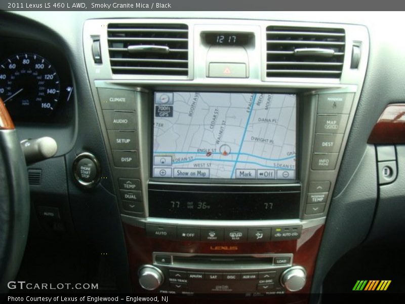 Smoky Granite Mica / Black 2011 Lexus LS 460 L AWD