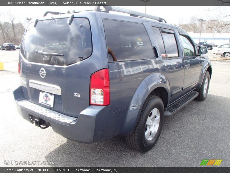 Silverton Blue Pearl / Desert 2006 Nissan Pathfinder SE 4x4
