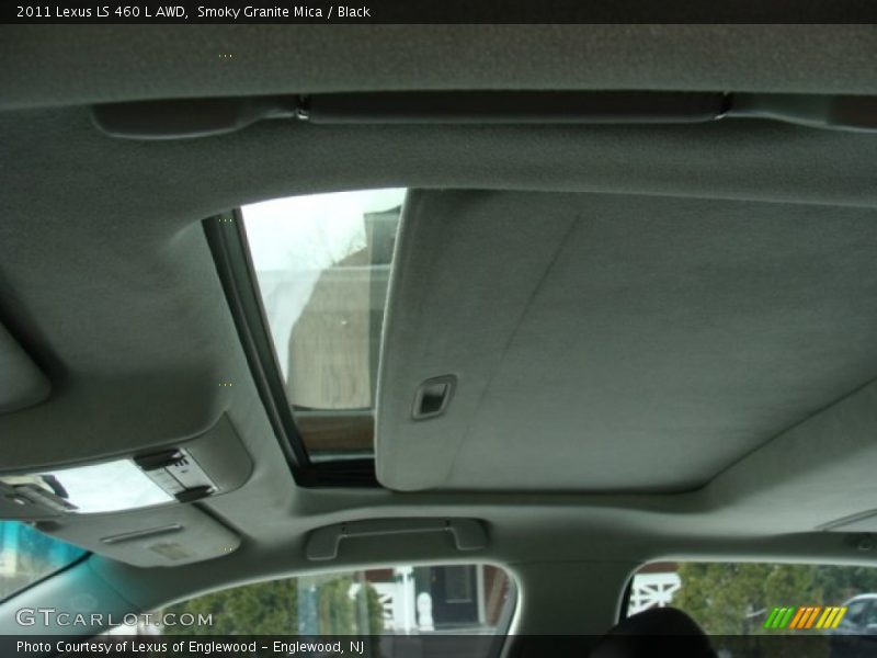 Smoky Granite Mica / Black 2011 Lexus LS 460 L AWD