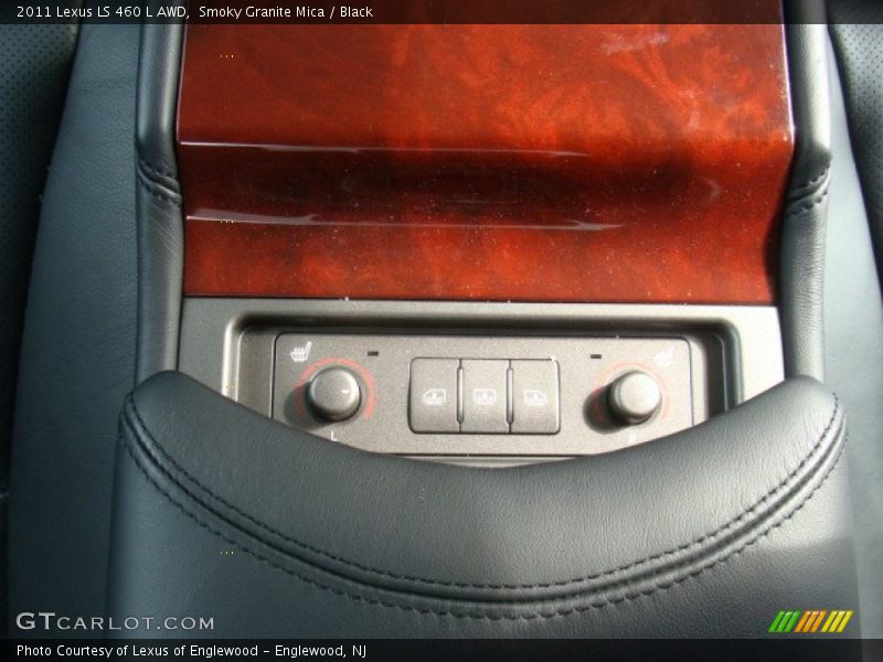 Smoky Granite Mica / Black 2011 Lexus LS 460 L AWD