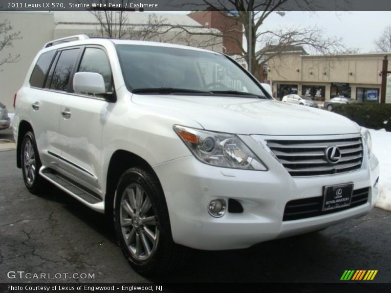 Starfire White Pearl / Cashmere 2011 Lexus LX 570