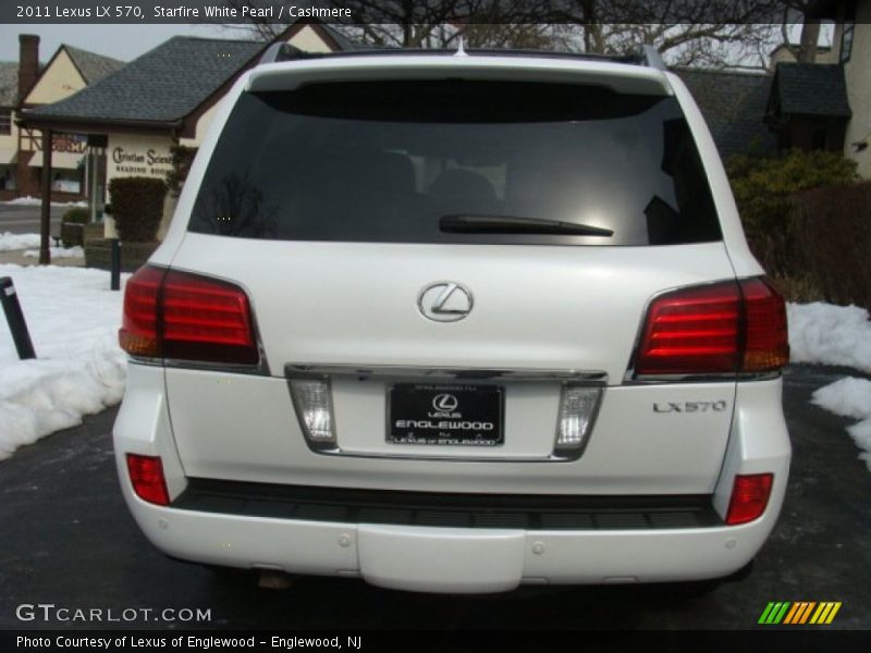 Starfire White Pearl / Cashmere 2011 Lexus LX 570