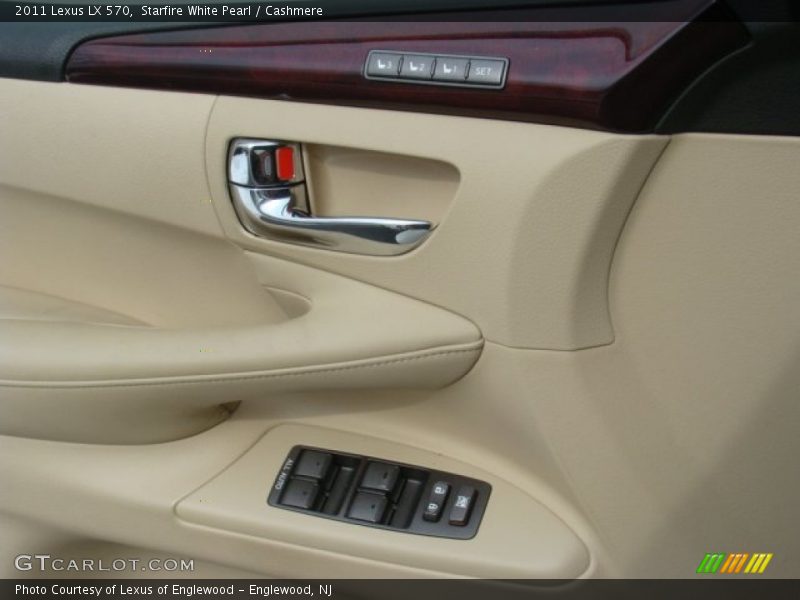 Starfire White Pearl / Cashmere 2011 Lexus LX 570