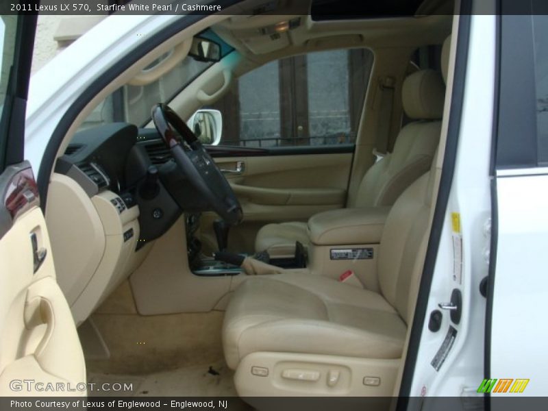 Starfire White Pearl / Cashmere 2011 Lexus LX 570