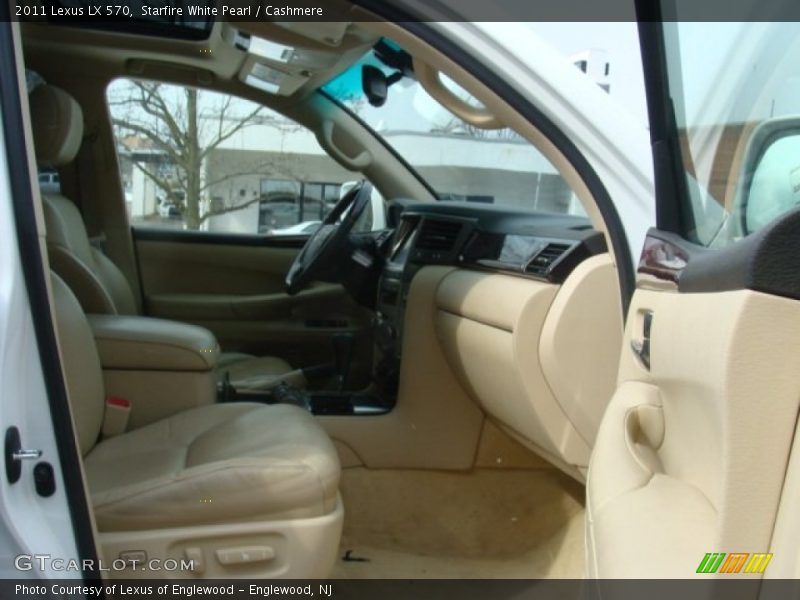 Starfire White Pearl / Cashmere 2011 Lexus LX 570