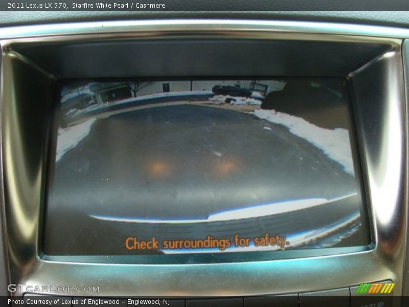 Starfire White Pearl / Cashmere 2011 Lexus LX 570