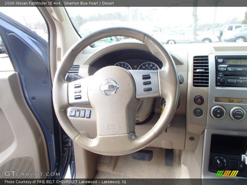 Silverton Blue Pearl / Desert 2006 Nissan Pathfinder SE 4x4