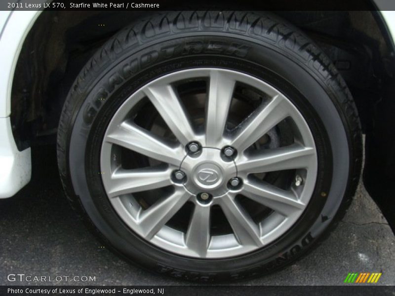 Starfire White Pearl / Cashmere 2011 Lexus LX 570