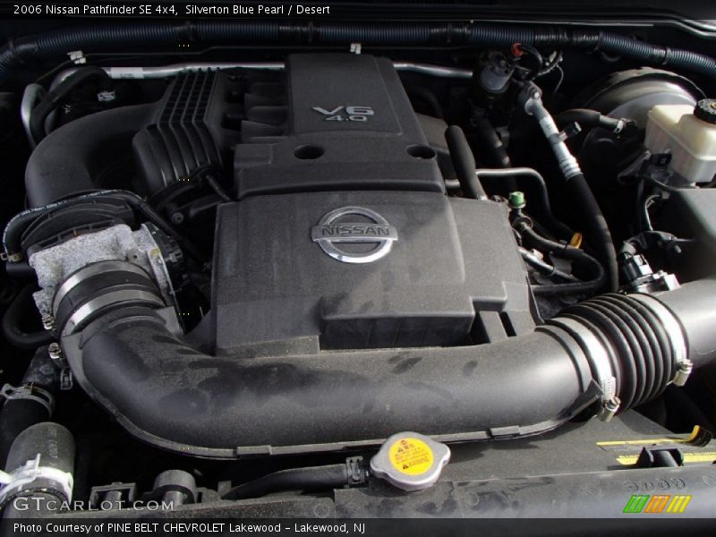 Silverton Blue Pearl / Desert 2006 Nissan Pathfinder SE 4x4