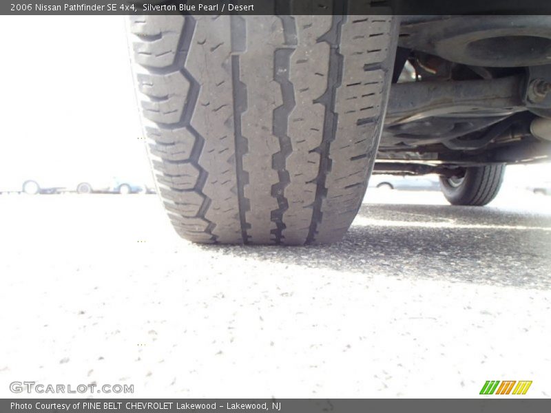Silverton Blue Pearl / Desert 2006 Nissan Pathfinder SE 4x4