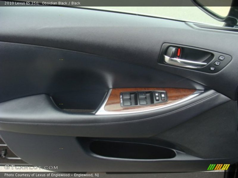 Obsidian Black / Black 2010 Lexus ES 350