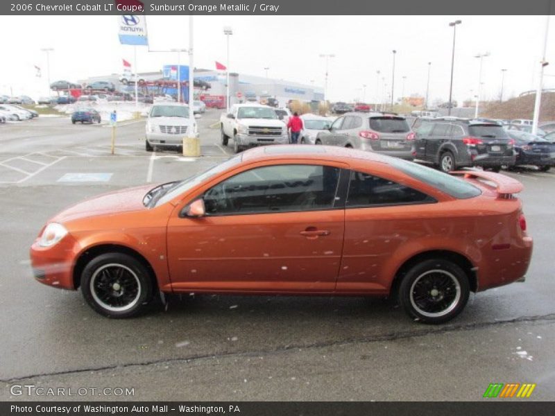 Sunburst Orange Metallic / Gray 2006 Chevrolet Cobalt LT Coupe