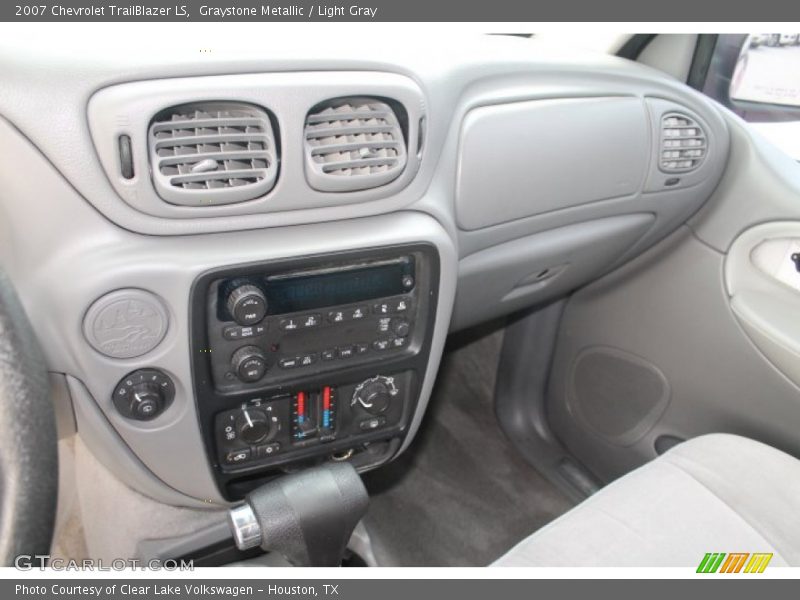 Graystone Metallic / Light Gray 2007 Chevrolet TrailBlazer LS