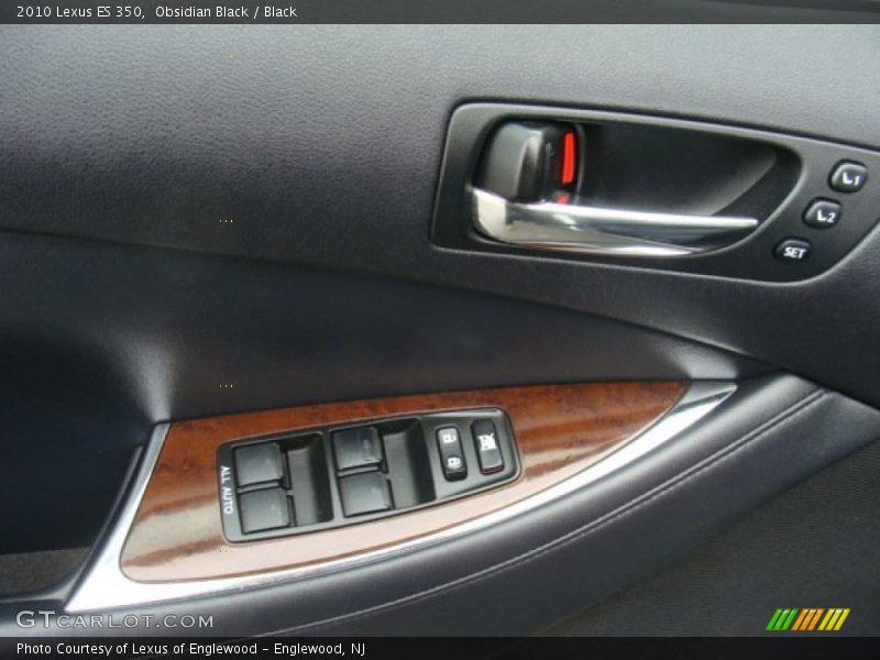 Obsidian Black / Black 2010 Lexus ES 350