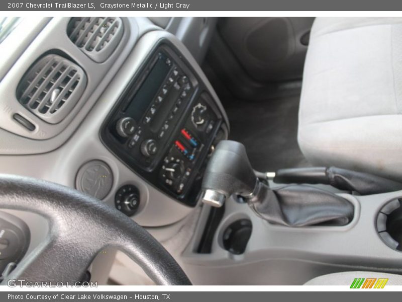 Graystone Metallic / Light Gray 2007 Chevrolet TrailBlazer LS