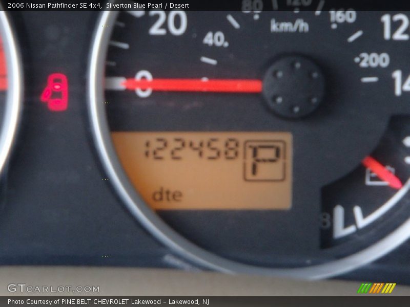 Silverton Blue Pearl / Desert 2006 Nissan Pathfinder SE 4x4