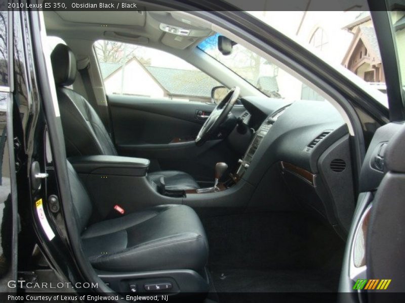 Obsidian Black / Black 2010 Lexus ES 350