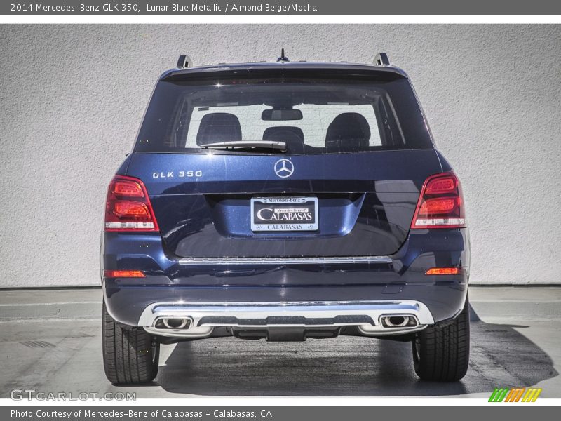 Lunar Blue Metallic / Almond Beige/Mocha 2014 Mercedes-Benz GLK 350