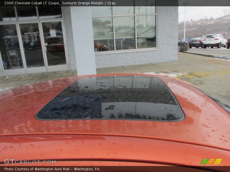 Sunburst Orange Metallic / Gray 2006 Chevrolet Cobalt LT Coupe